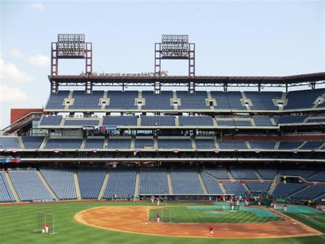 Philadelphia Phillies vs Atlanta Braves. . Citizens bank park view from seat